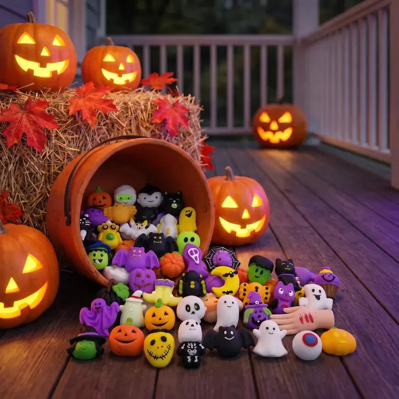 Squiween| Juguetes antiestrés Halloween Squishies
